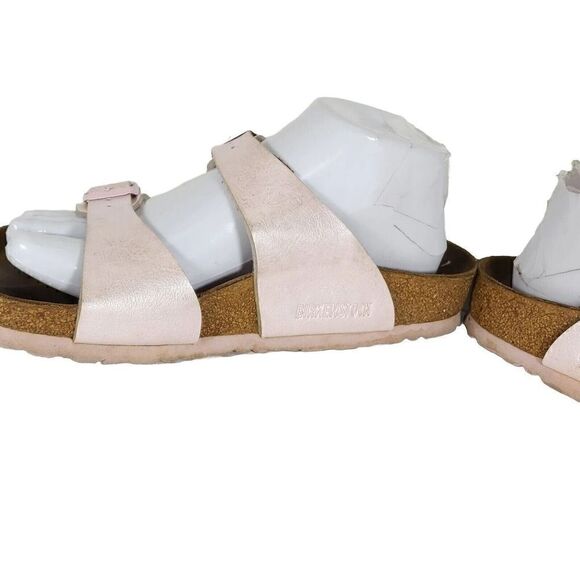 BIRKENSTOCK Women's Sydney Birko-Flor Graceful Rose SoftFB Slide Sandal EU38 US7 - Picture 7 of 14